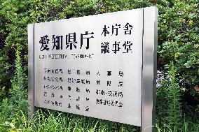 Aichi Prefectural Government Sign